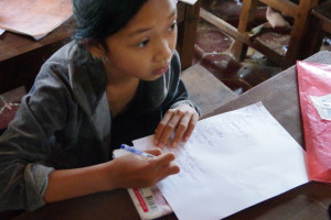 カンボジアのシェムリアップの学校でボランティア/夫婦で世界一周新婚旅行